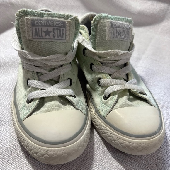 Converse Other - Converse Kids' Light Green All Star Sneakers